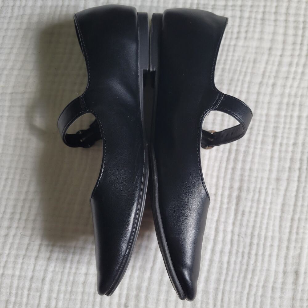 Esprit Womens 6.5 Black Mary Jane Ballet Flats Shoes Minimalist Comfort Nicola - Picture 4 of 7